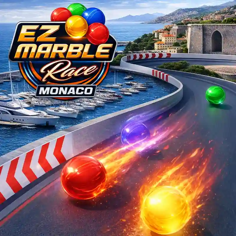 EZ Marble Race Monaco xbet game